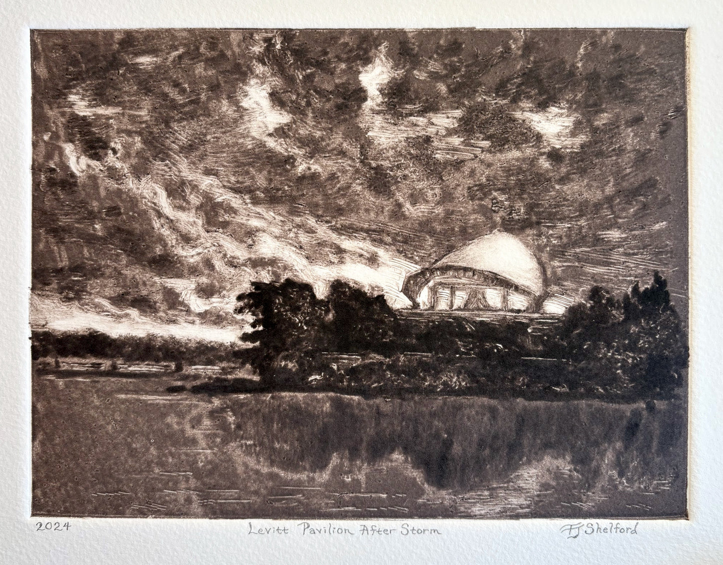 Levitt Pavilion After Storm, 2024