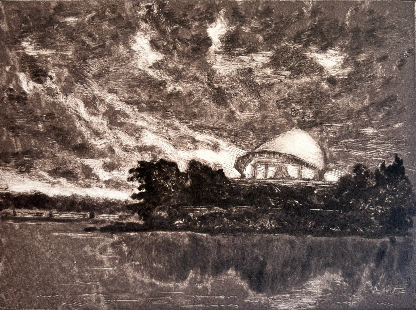 Levitt Pavilion After Storm, 2024