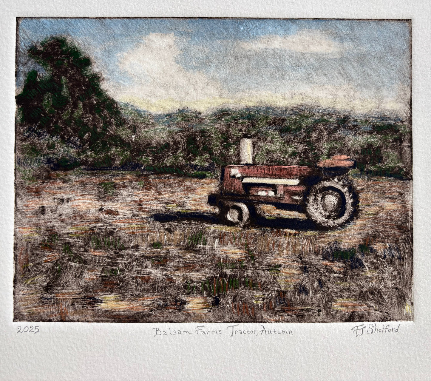 Balsam Farms Tractor, Autumn, 2025